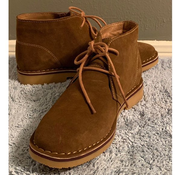 Propét Men\'s Findley Chukka Boot Tan Desert Sand Suede 8.5 W(E) main image 10